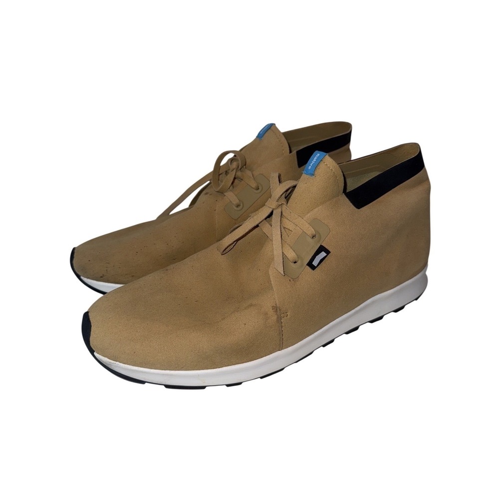 Native Apollo Chukka SMU Tan Microfiber Mid Top Sneakers Mens 13 21103700-2119